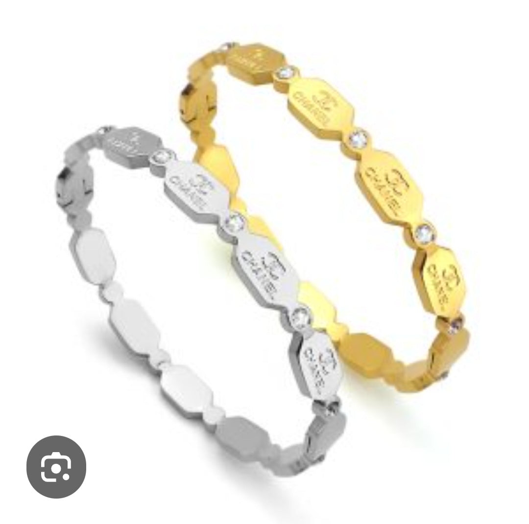 Chanel inspired bracelet