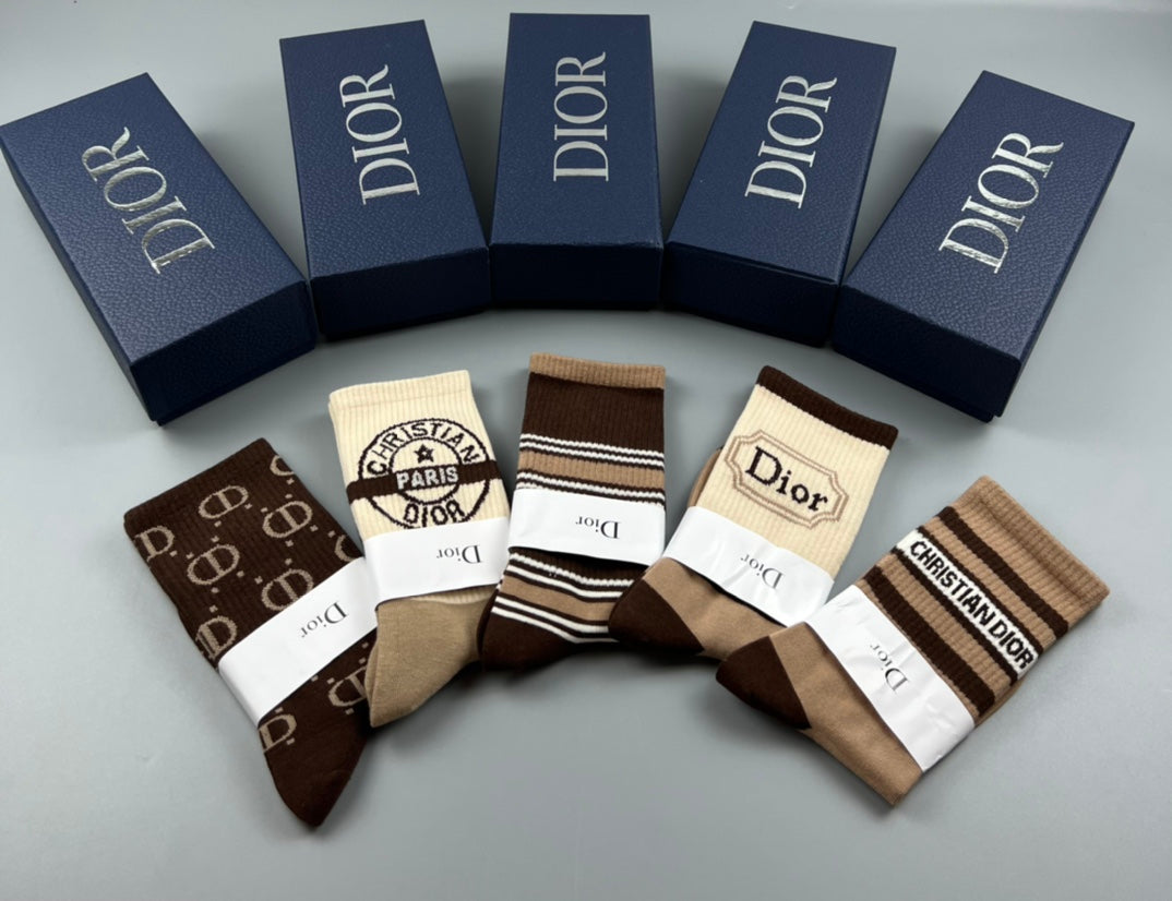 Christian Dior inspired Socks