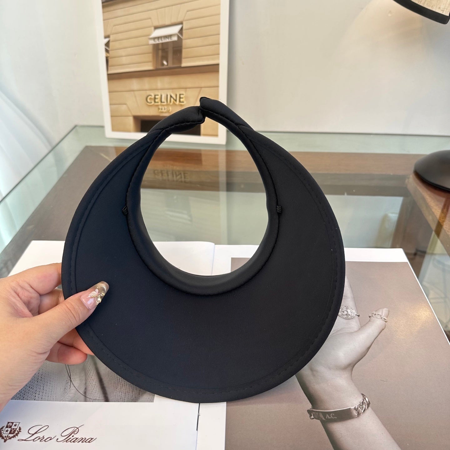 Prada Inspired Visor