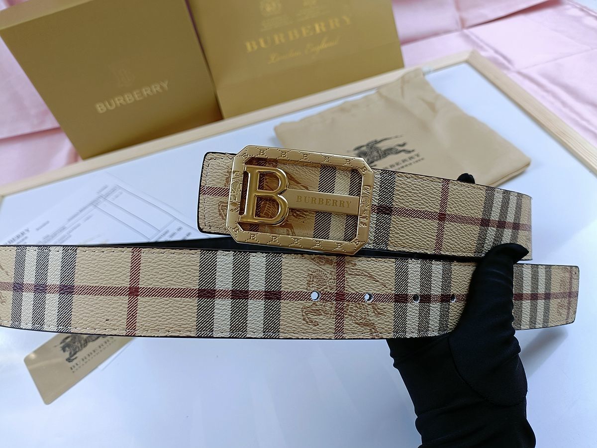 Burberry inspired Belt