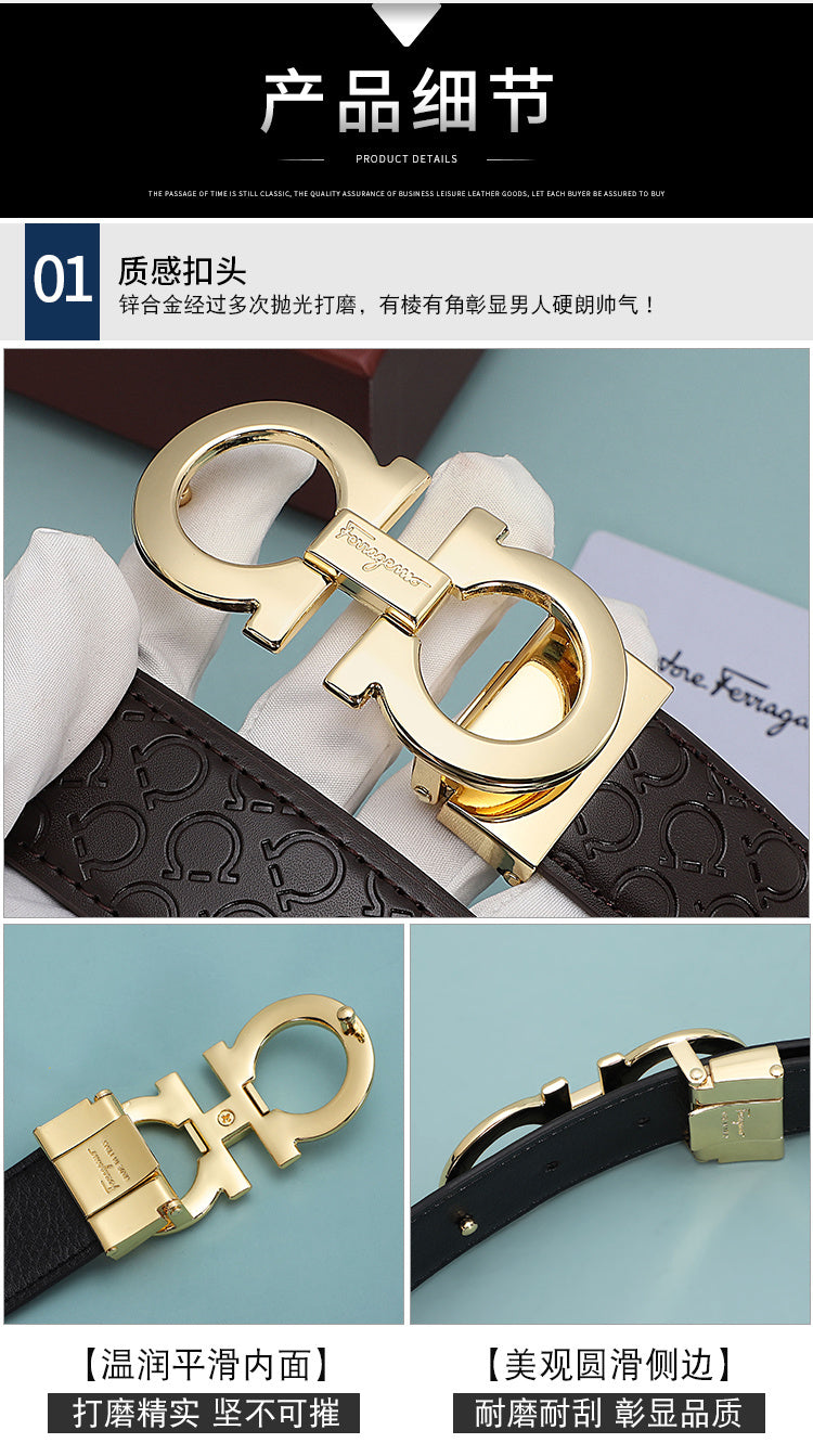 Designer Inspired Salvatore Ferragamo belt