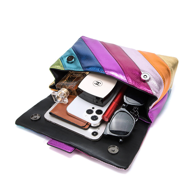 Kurt Geiger rainbow inspired Handbag