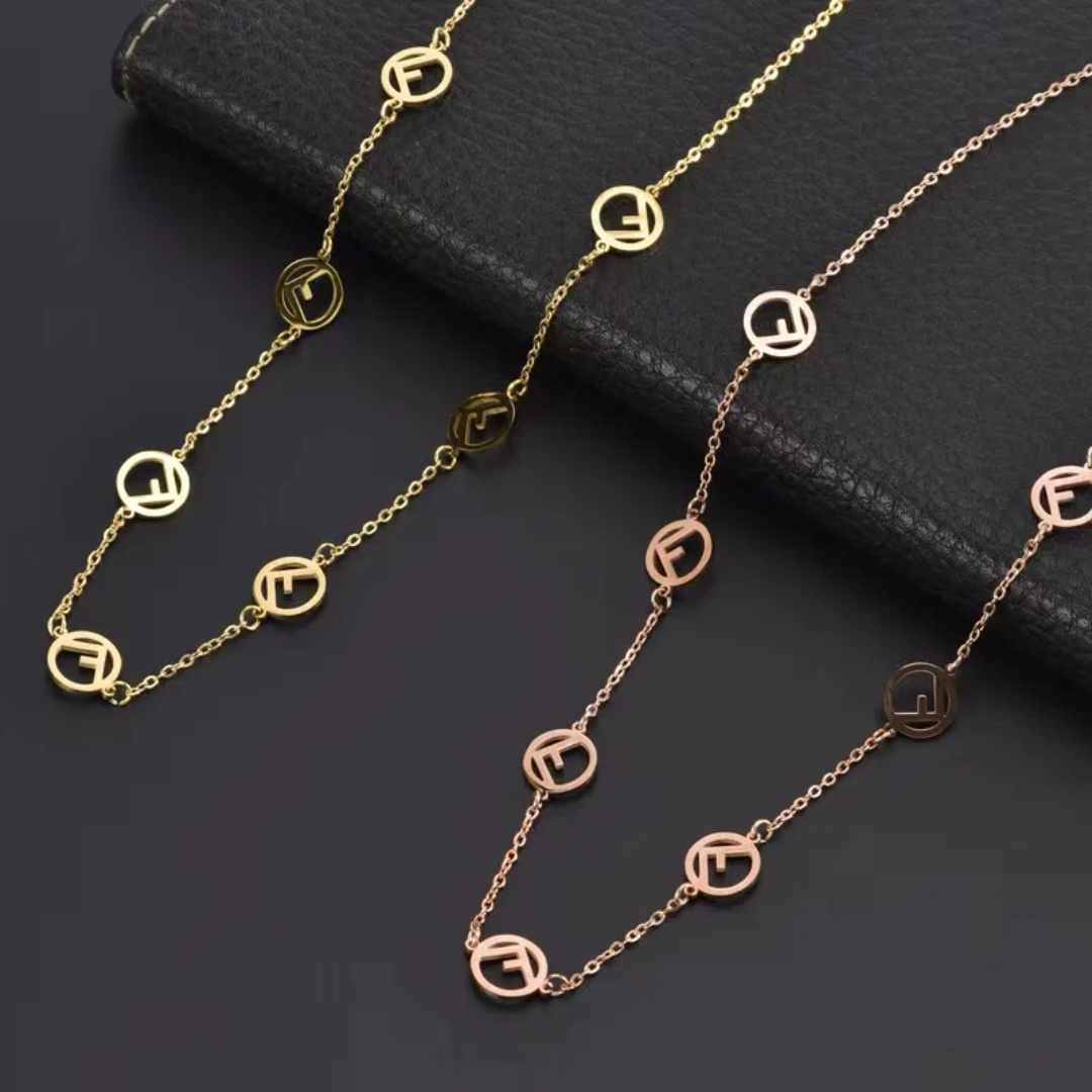 Fendi inspired Jewelry