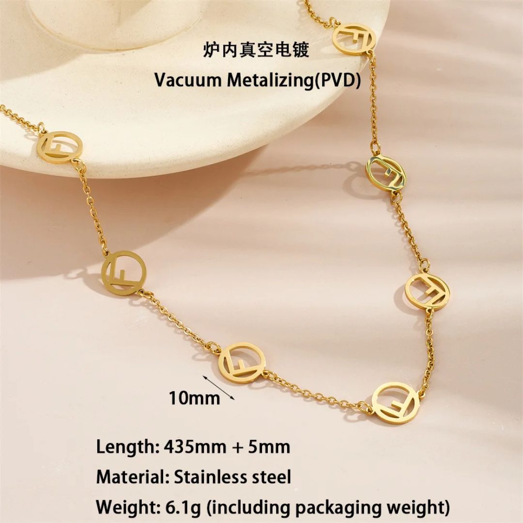 Fendi inspired Jewelry