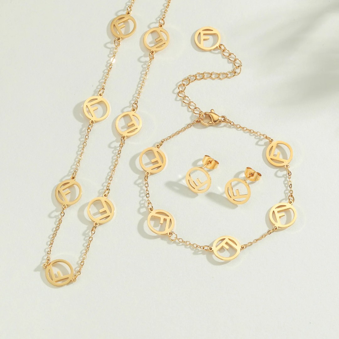 Fendi inspired Jewelry