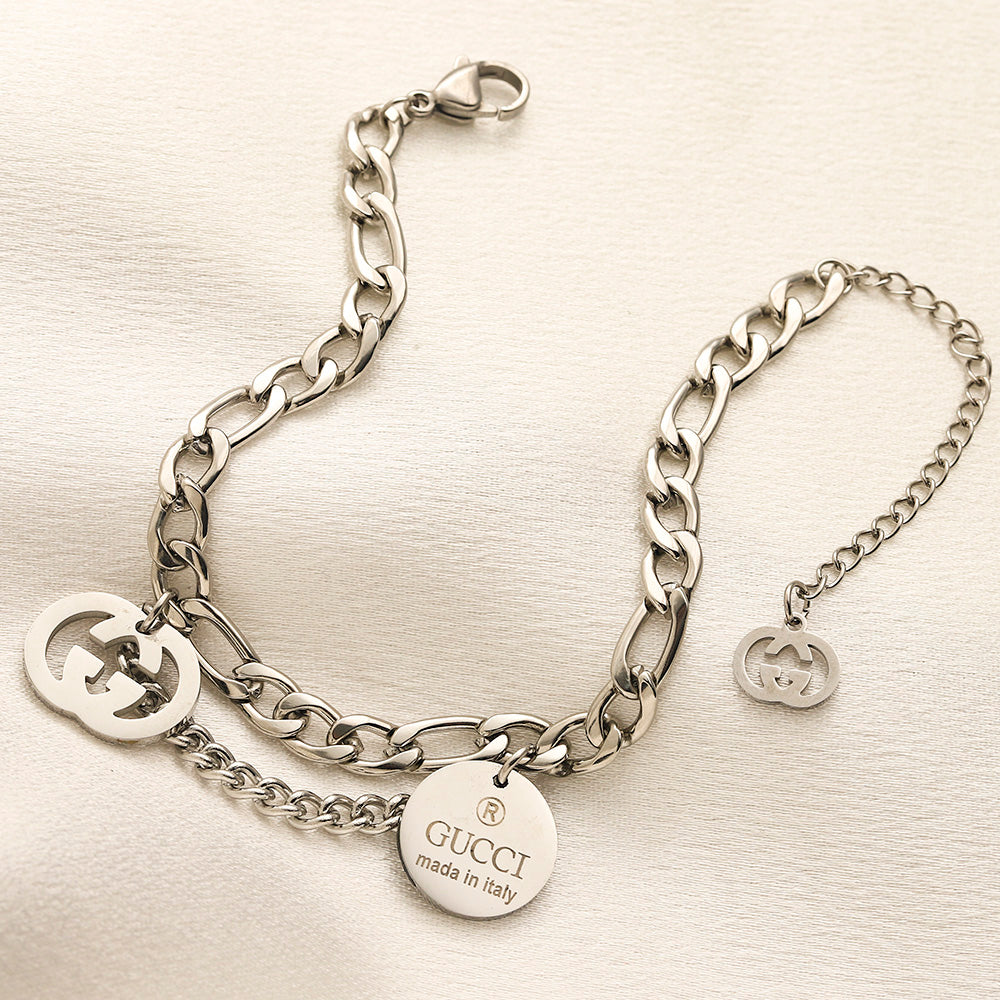 Gucci inspired cuban link bracelet