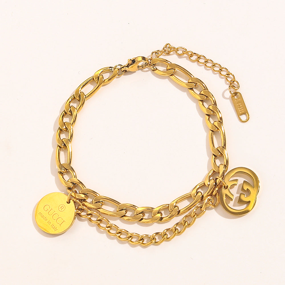 Gucci inspired cuban link bracelet