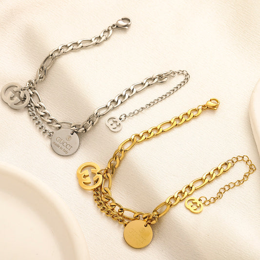 Gucci inspired cuban link bracelet