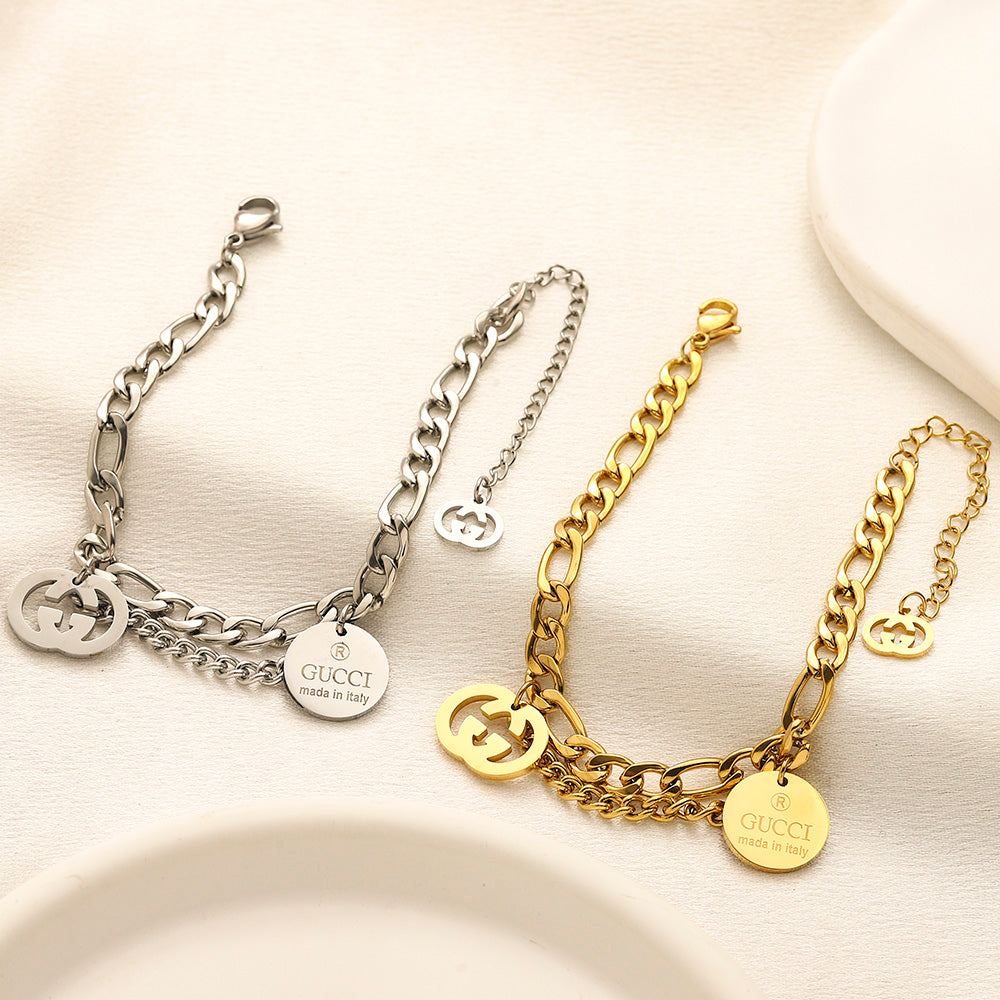 Gucci inspired cuban link bracelet