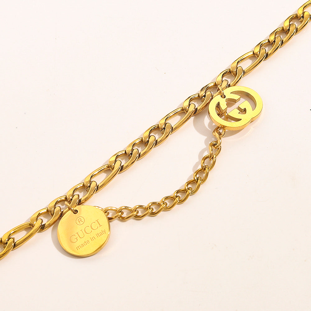Gucci inspired cuban link bracelet