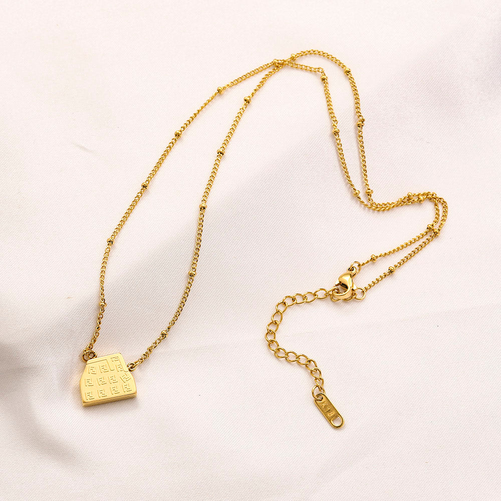 Fendi inspired Purse Necklace