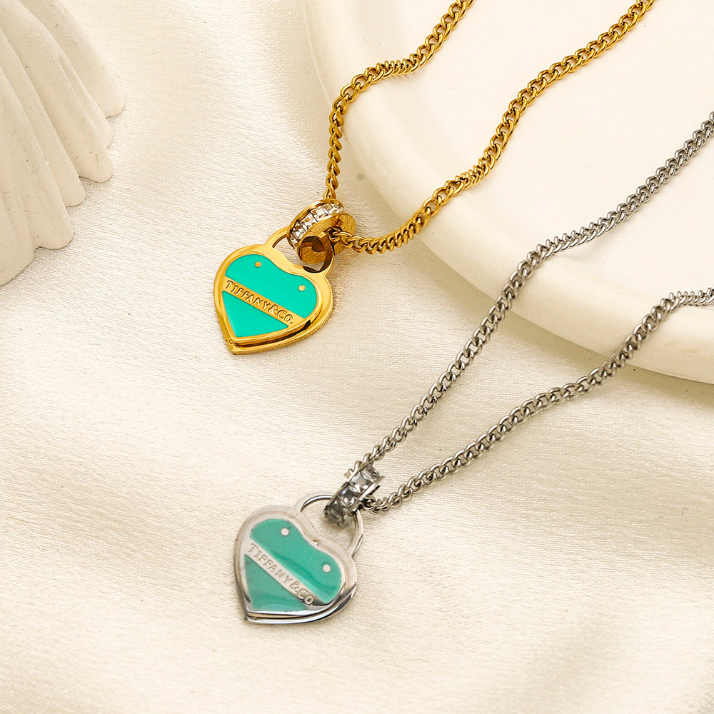 Tiffany inspired Heart Shape Necklace