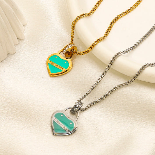 Tiffany inspired Heart Shape Necklace