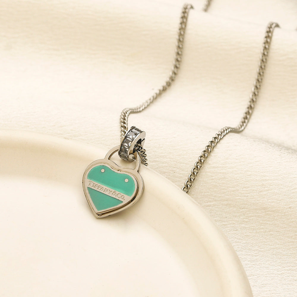 Tiffany inspired Heart Shape Necklace