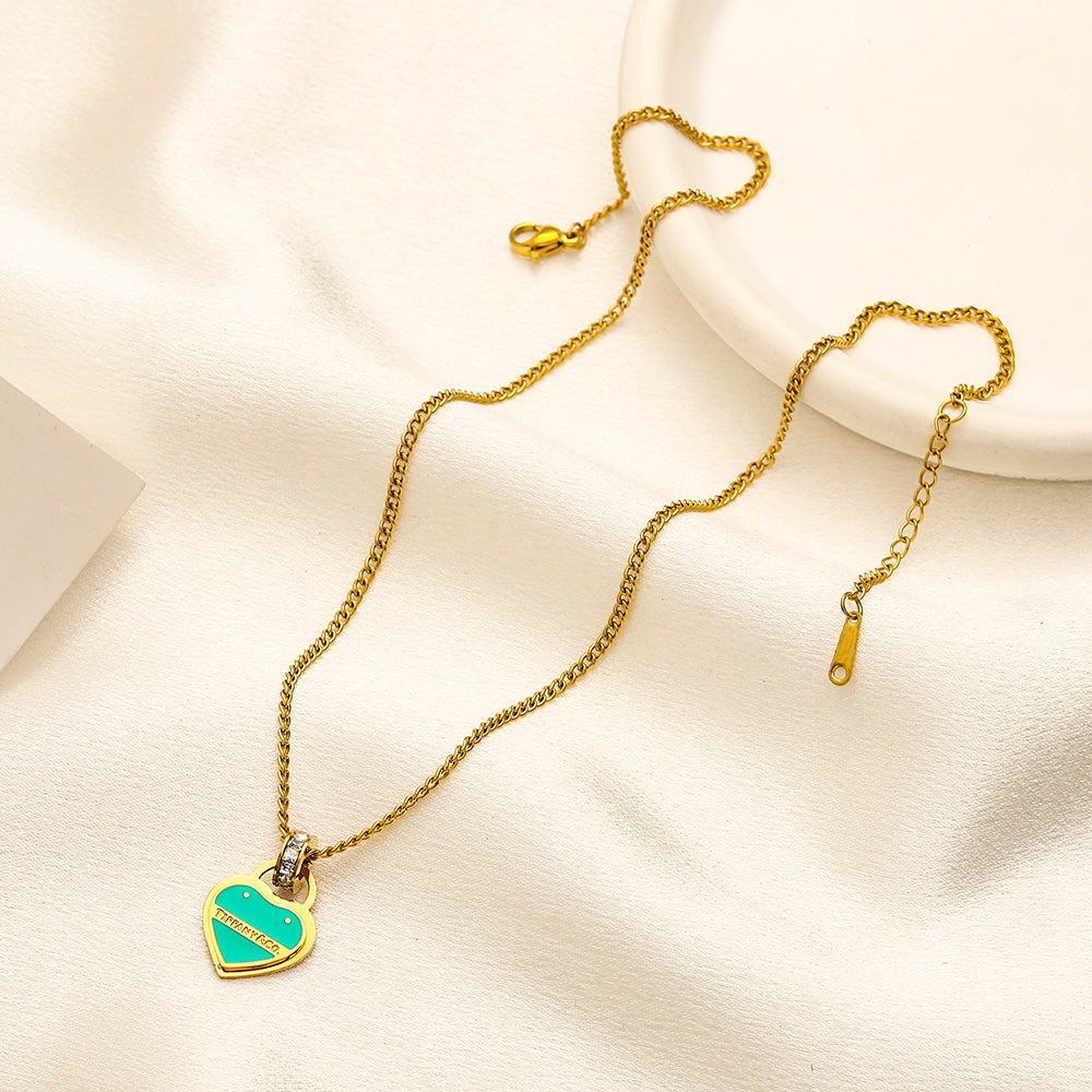 Tiffany inspired Heart Shape Necklace