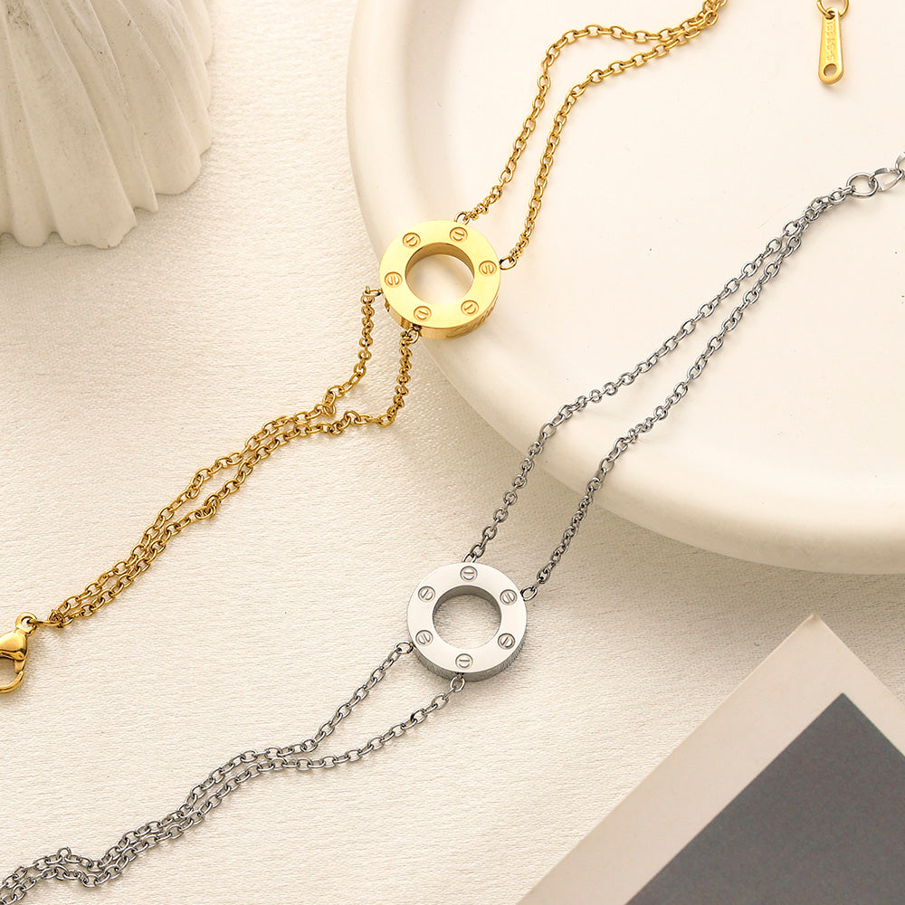 Cartier inspired chain link bracelet