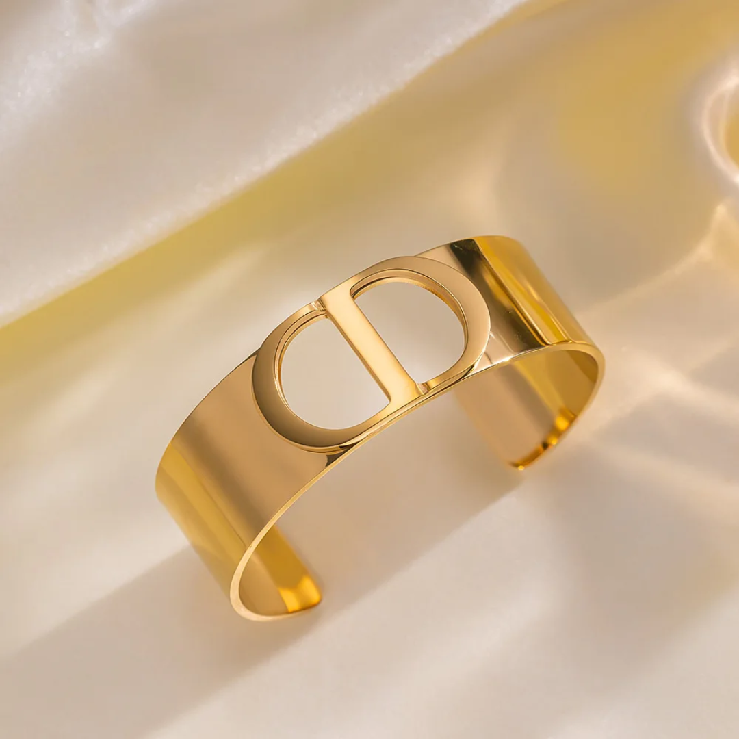 Christian Dior inspired Cuff Bracelet