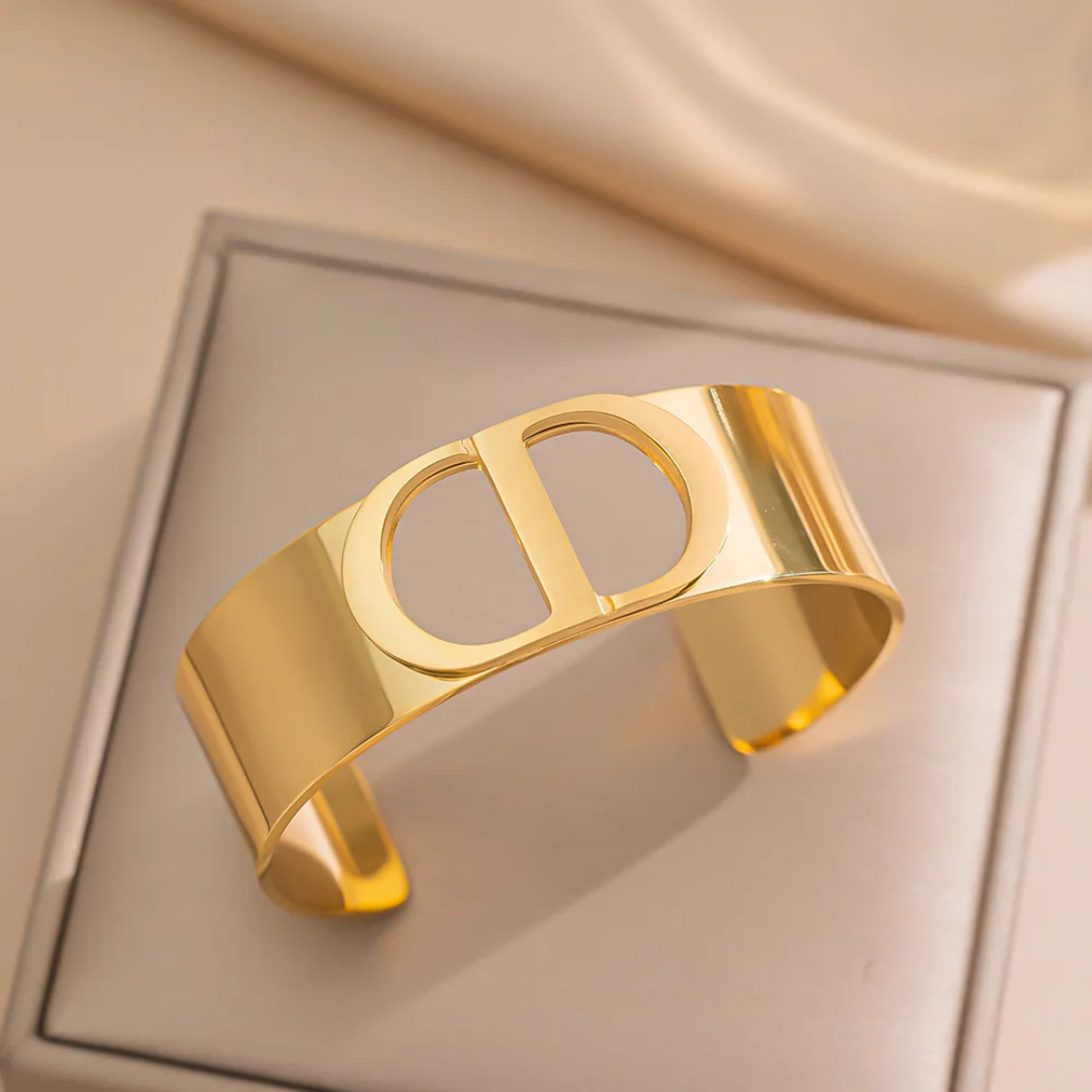Christian Dior inspired Cuff Bracelet