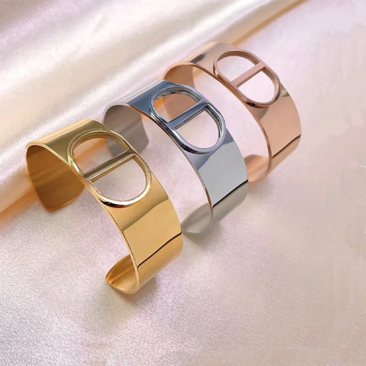 Christian Dior inspired Cuff Bracelet