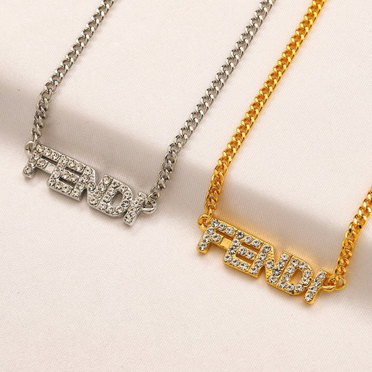 Fendi inspired necklace