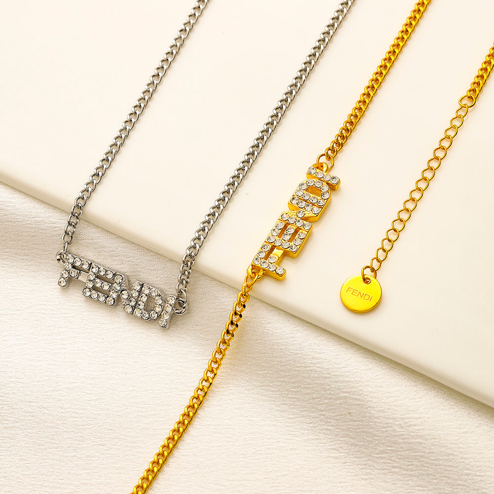 Fendi inspired necklace