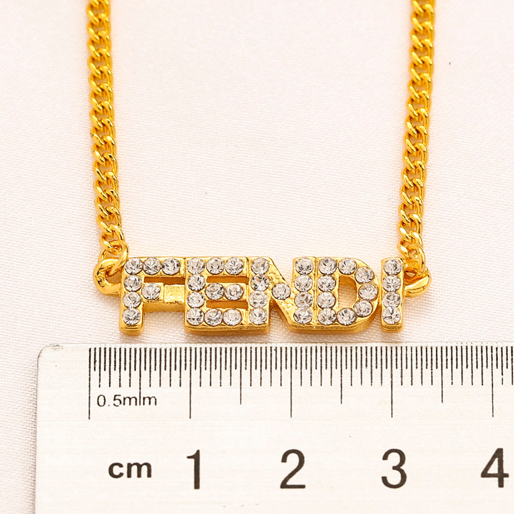 Fendi inspired necklace