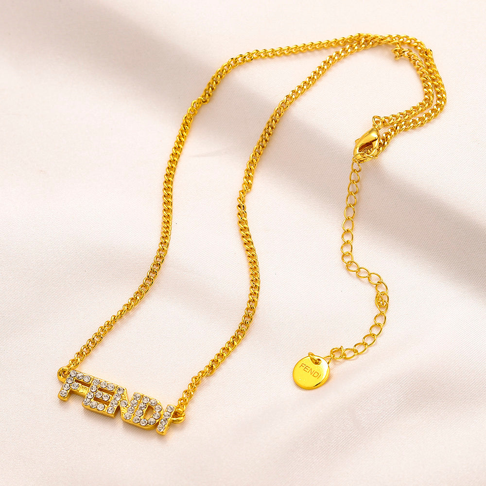 Fendi inspired necklace