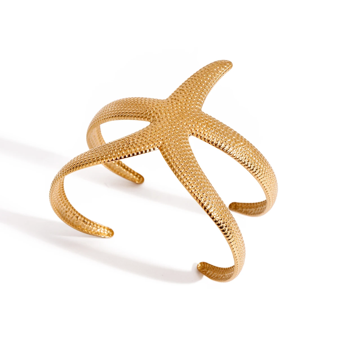 Star Fishing Cuff Bracelet