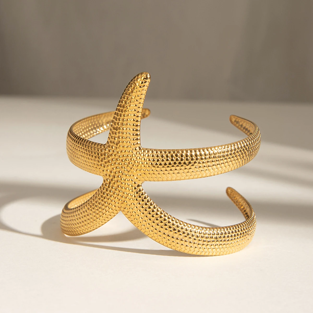 Star Fishing Cuff Bracelet