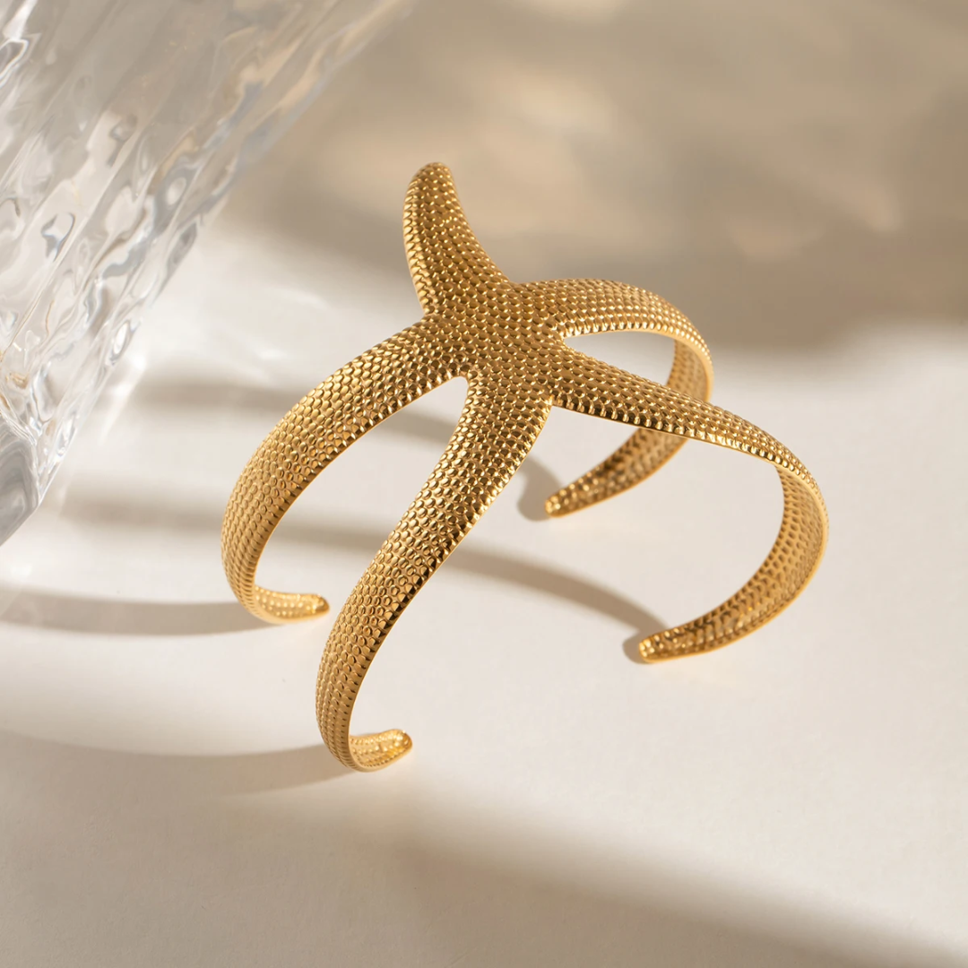 Star Fishing Cuff Bracelet
