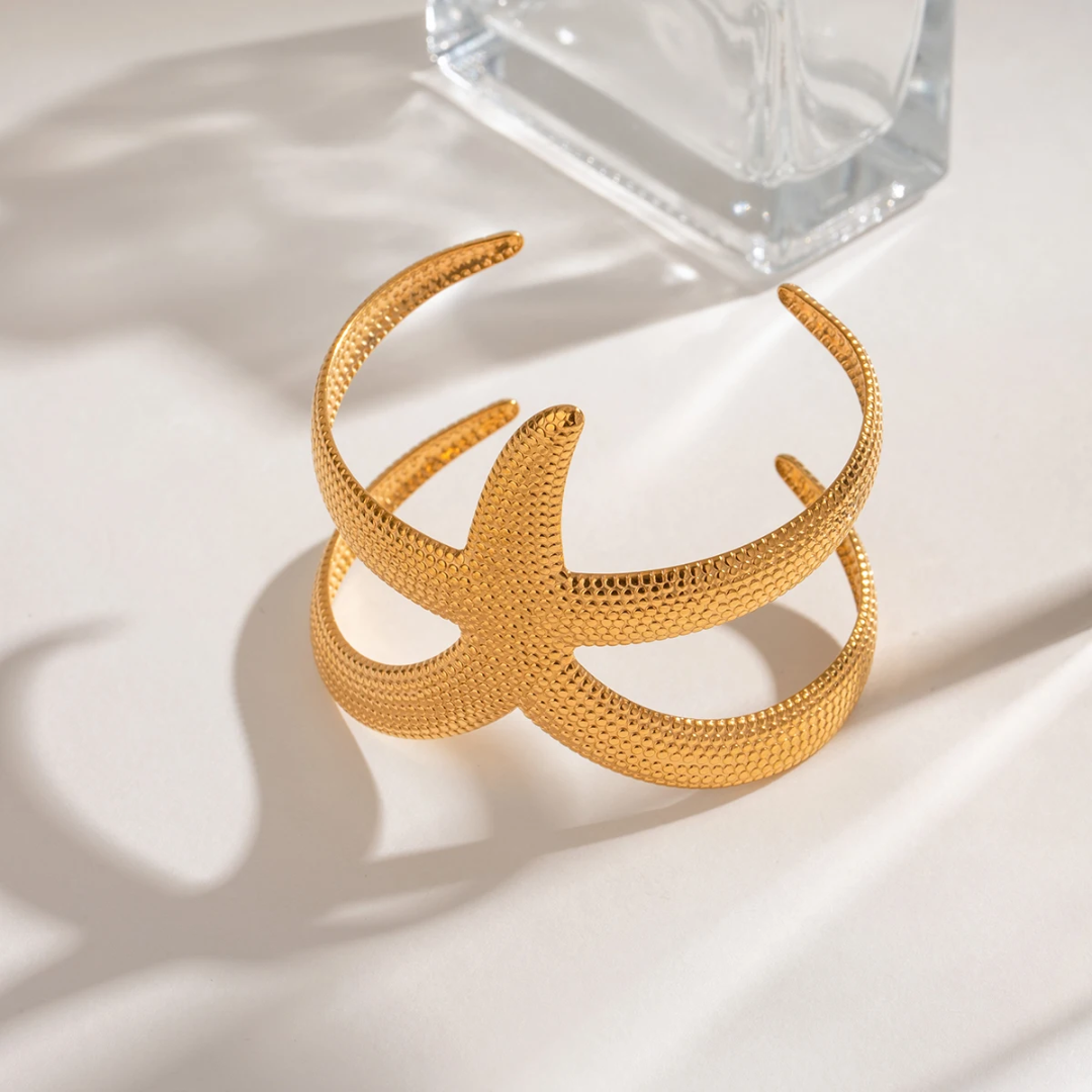 Star Fishing Cuff Bracelet