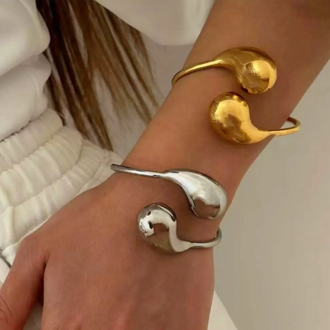 Stainless Steel Water Drop Bracelet