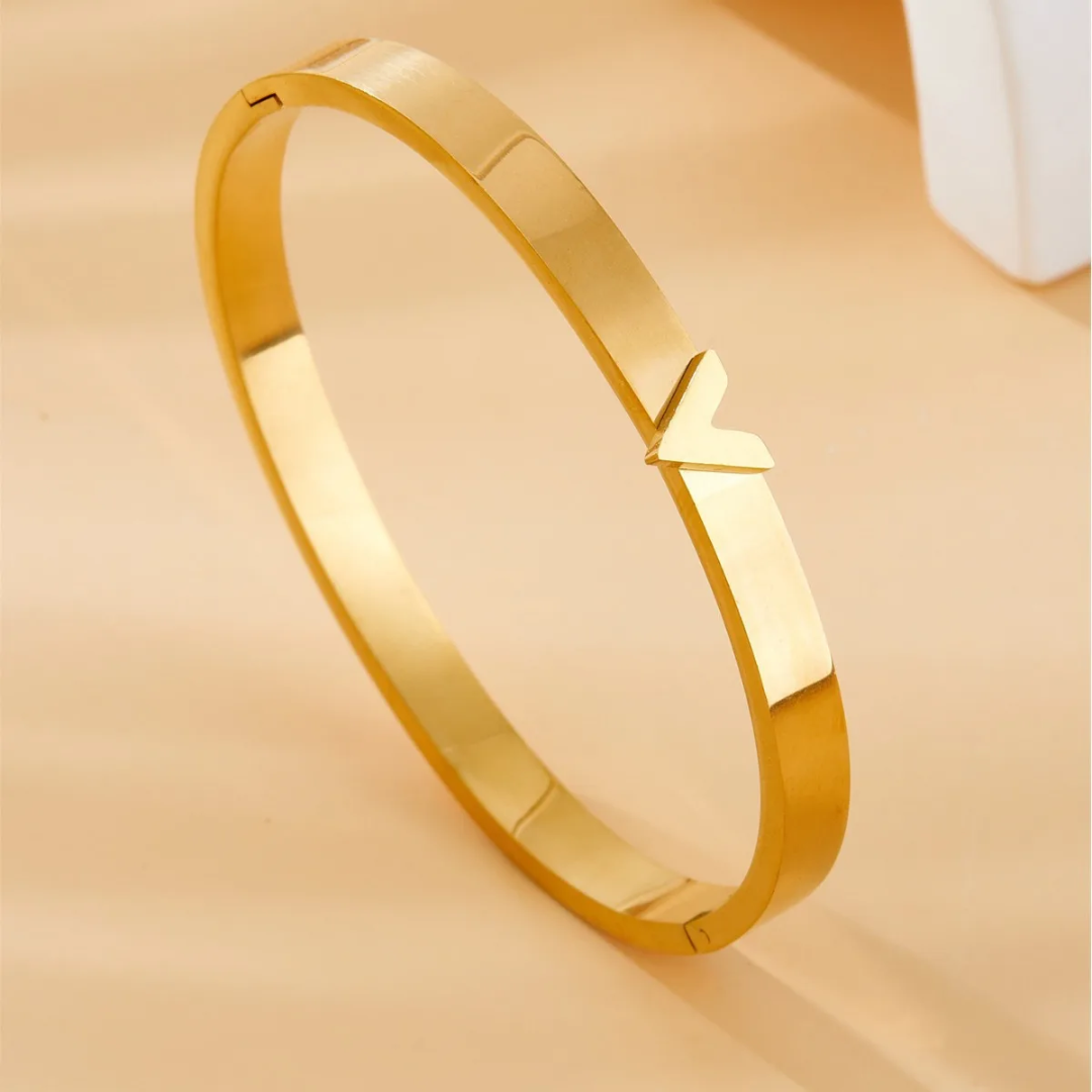 LV inspired Bangle