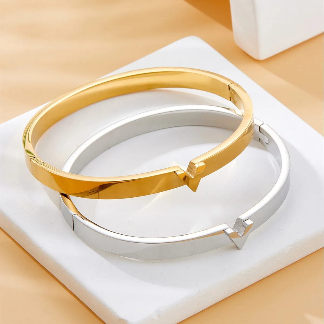 LV inspired Bangle