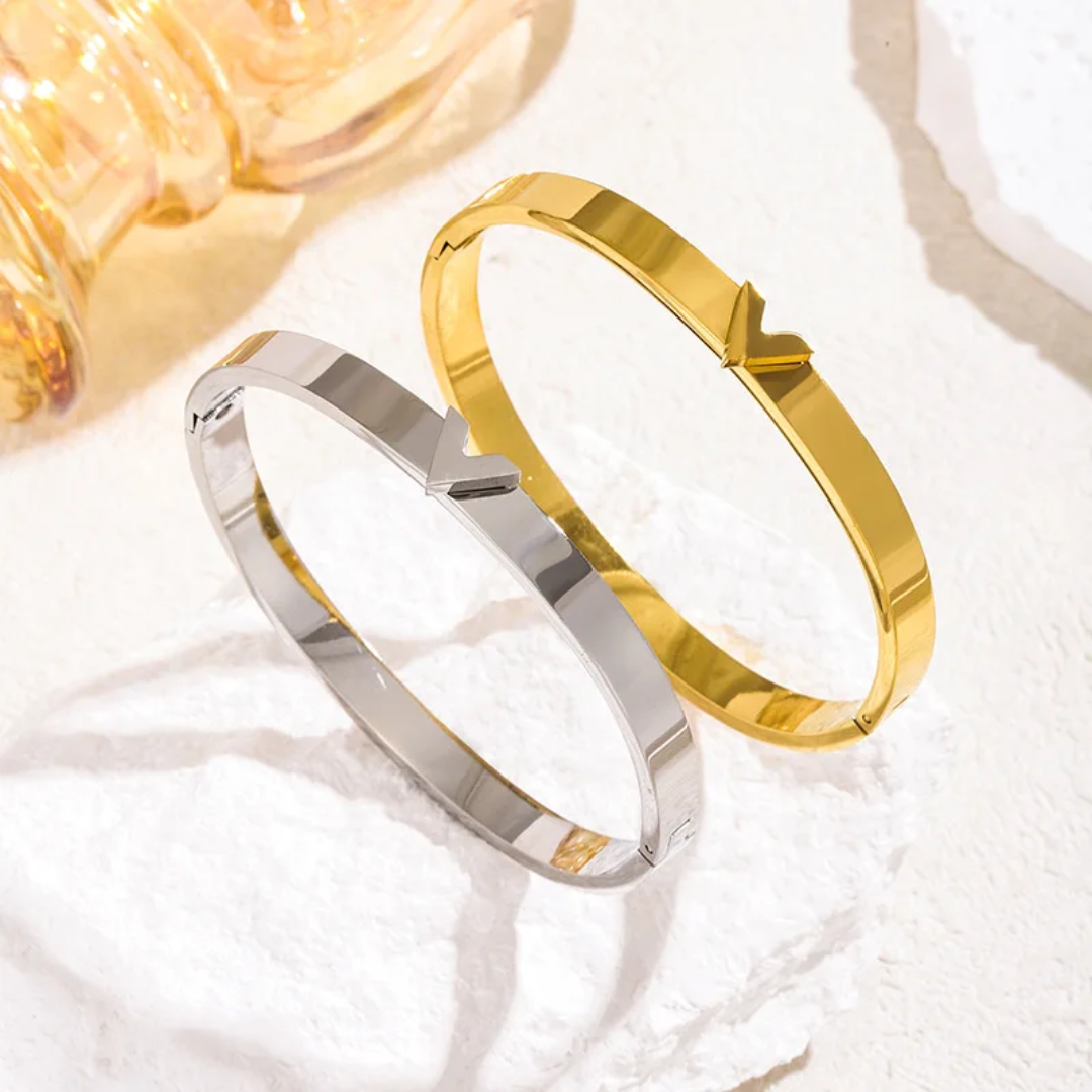 LV inspired Bangle
