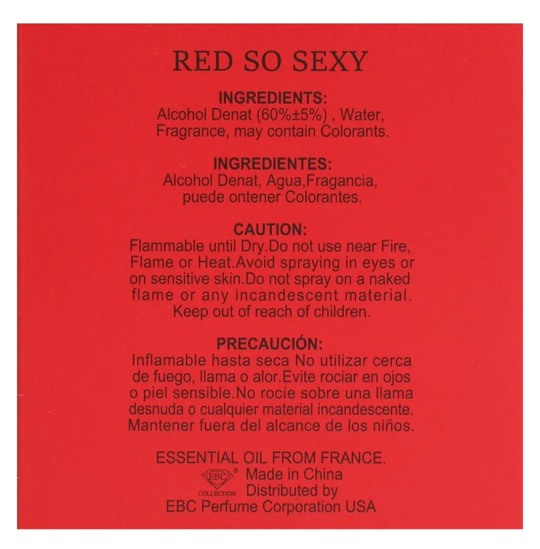 Victoria Secret  Very Sexy inspired (Red So Sexy)