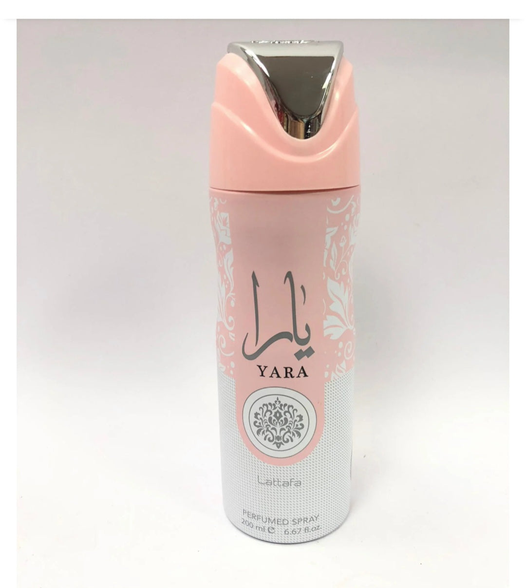 Yara Lattafa Perfumed Spray Body Deodorant