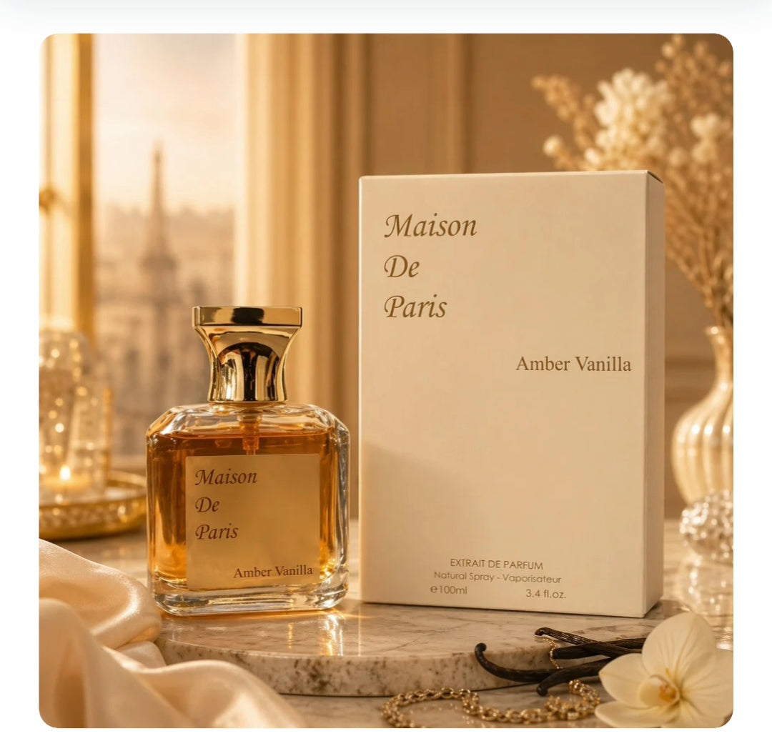 Maison De Paris Amber Vanilla Baccarat Inspired