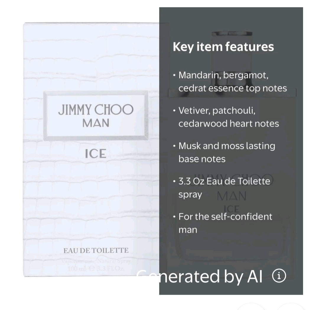 Authentic Jimmy Choo Man Ice 30ml