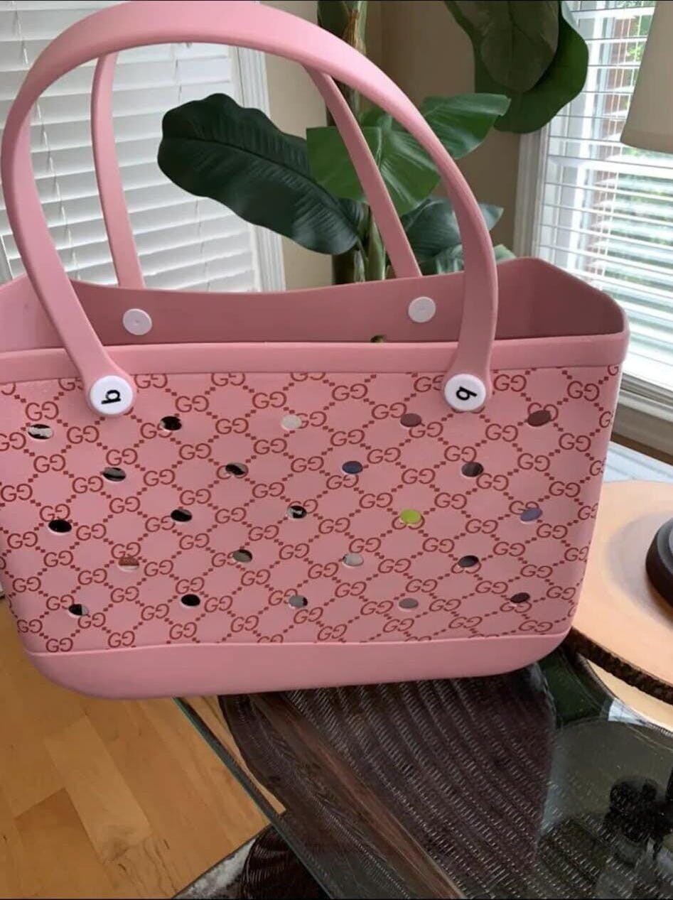 Gucci inspired Bogg Tote Bag