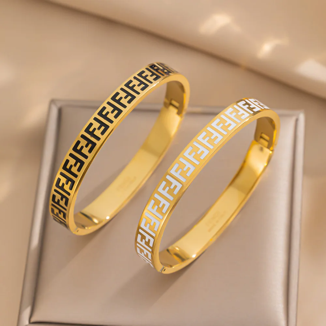 Fendi inspired bangle