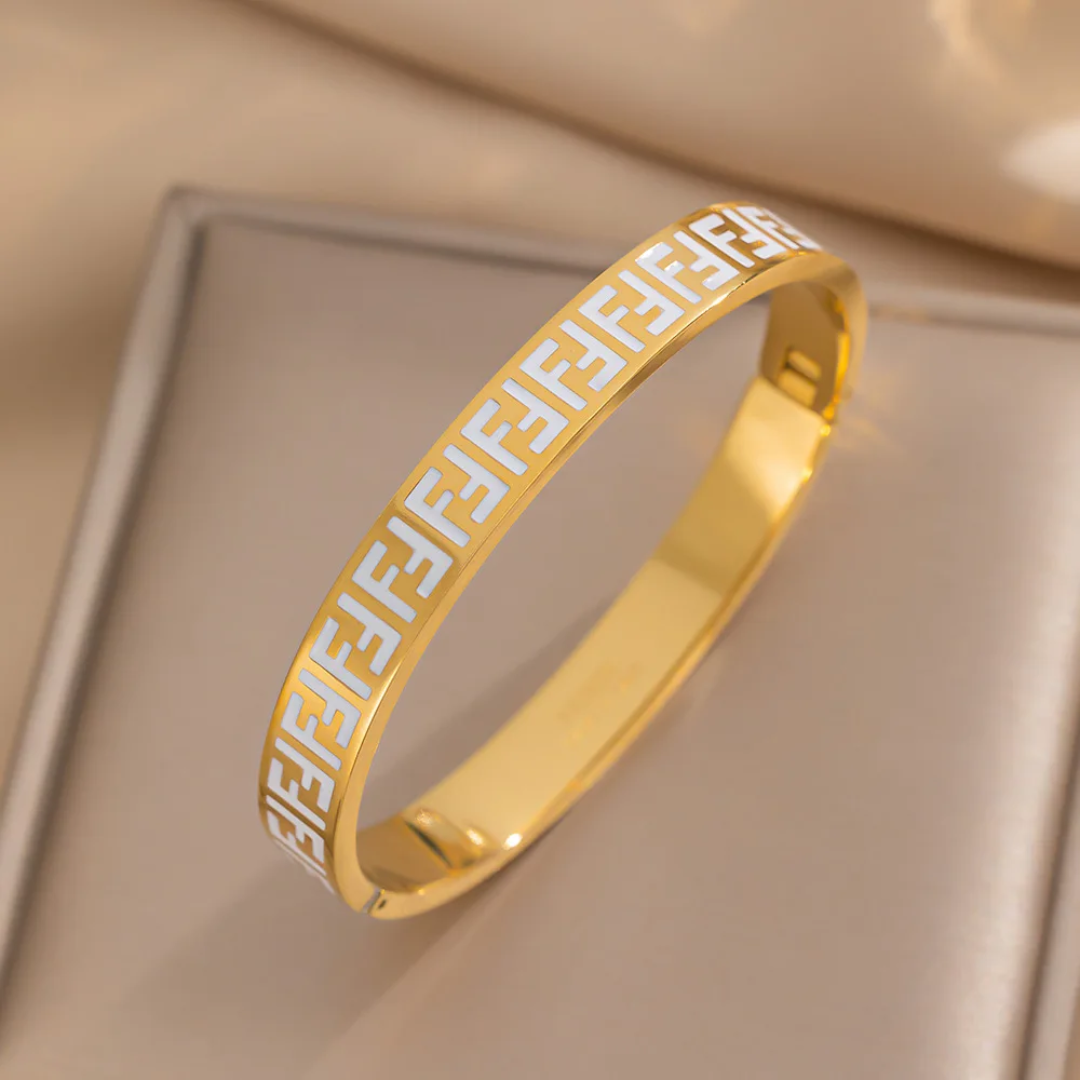 Fendi inspired bangle