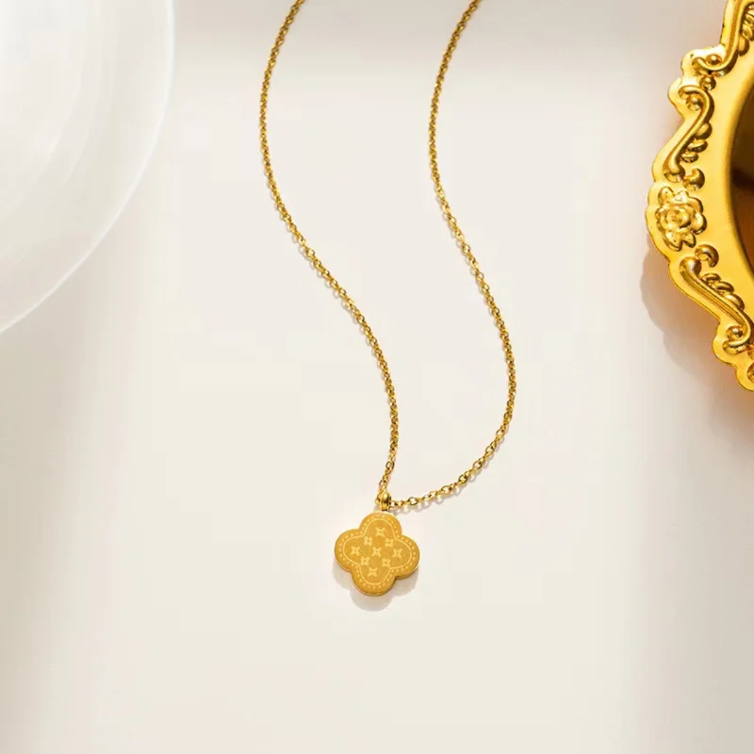 Van Cleef Inspired Stamp Clover Jewelry Collection