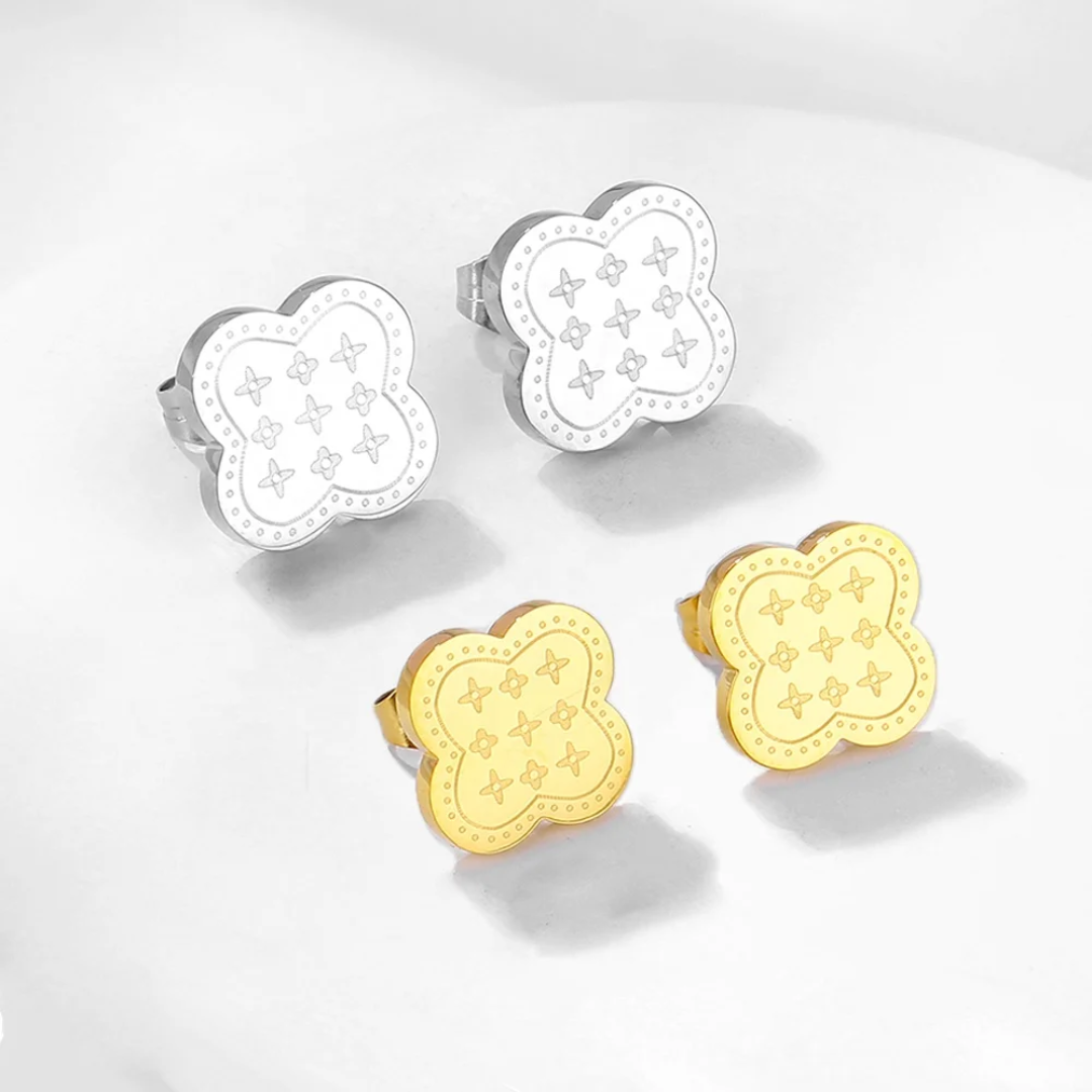 Van Cleef Inspired Stamp Clover Jewelry Collection