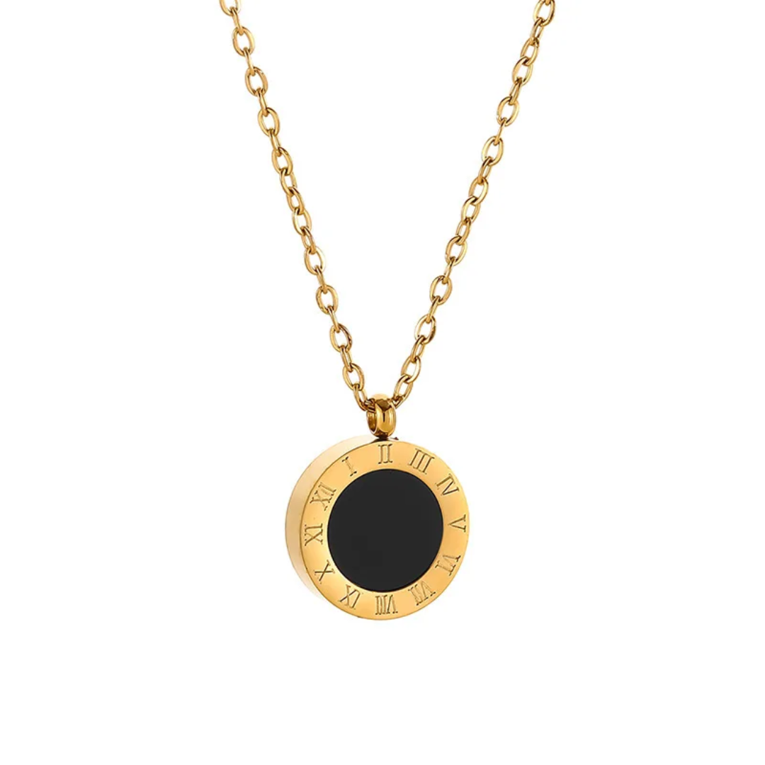 Roman Numeral Necklace and Bracelet