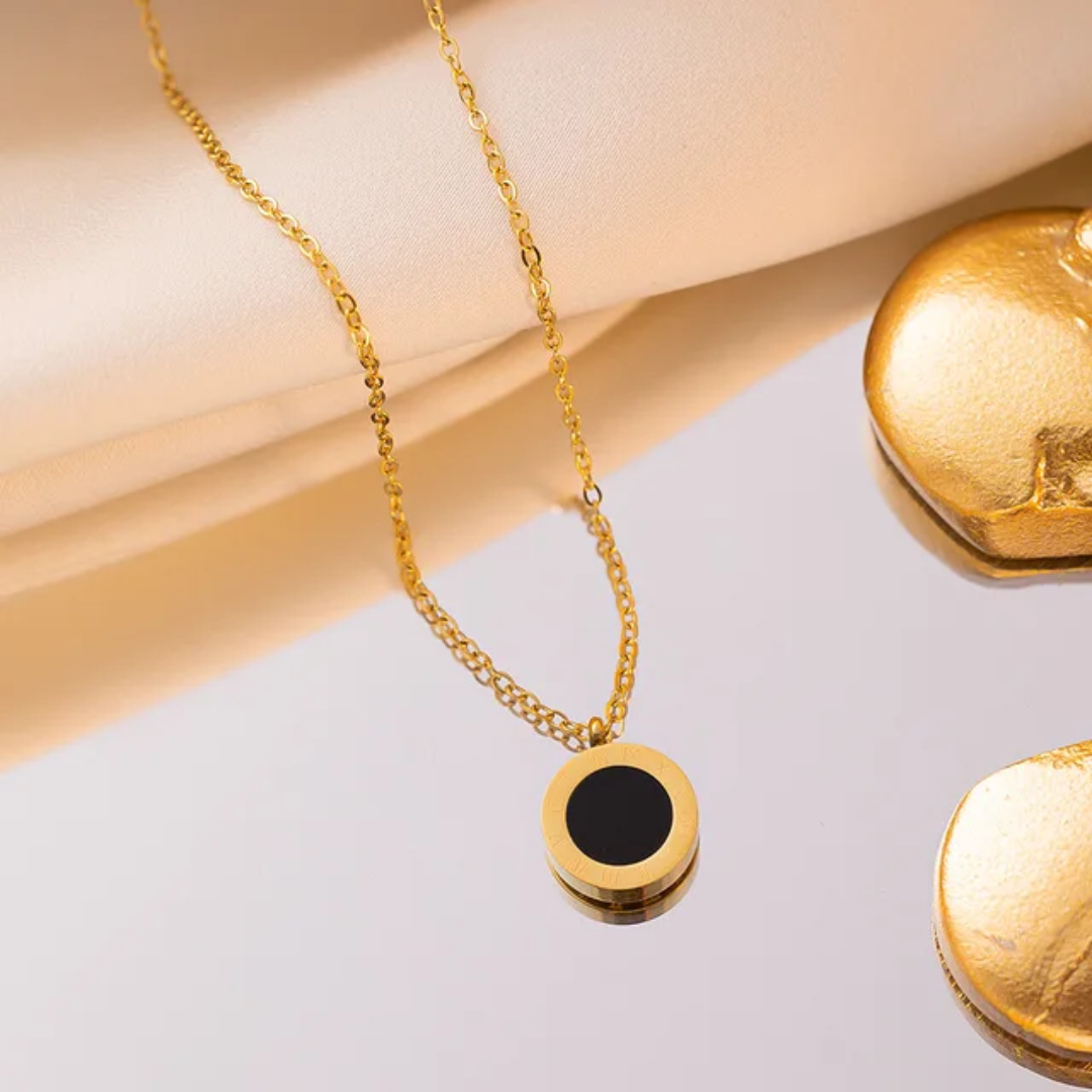 Roman Numeral Necklace and Bracelet