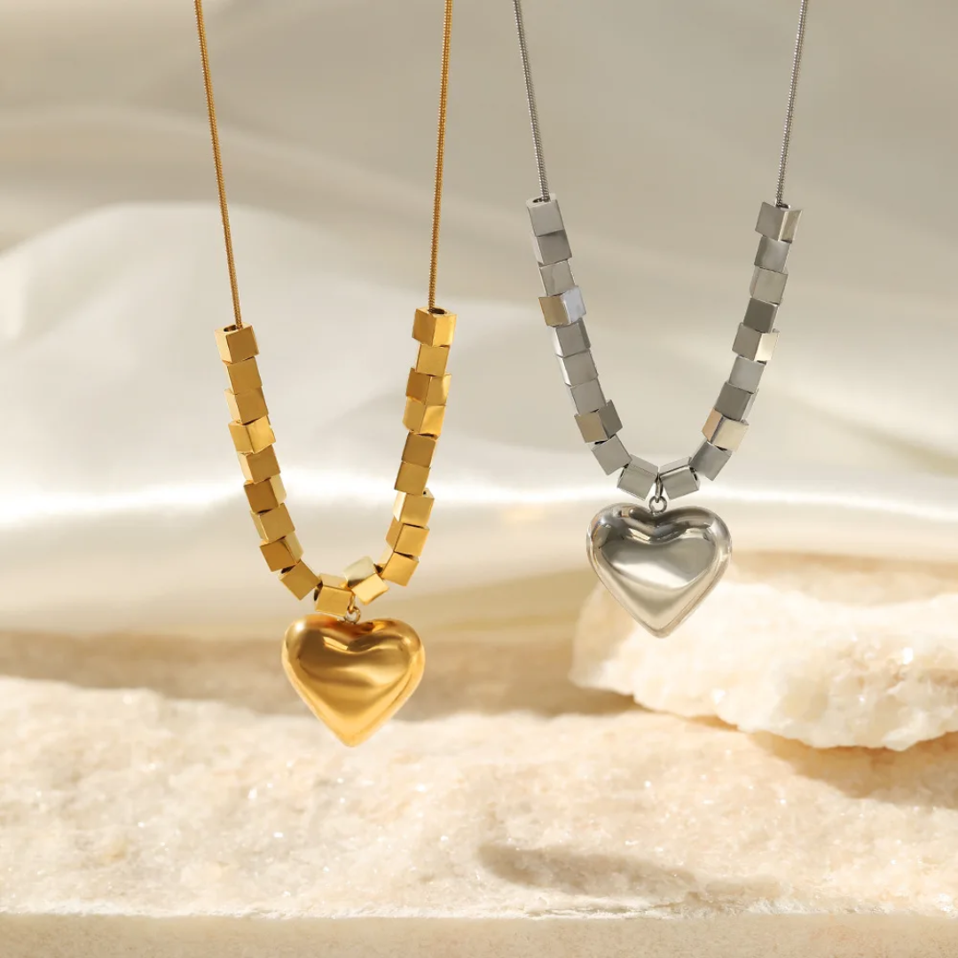 Stainless Steel Heart Necklace