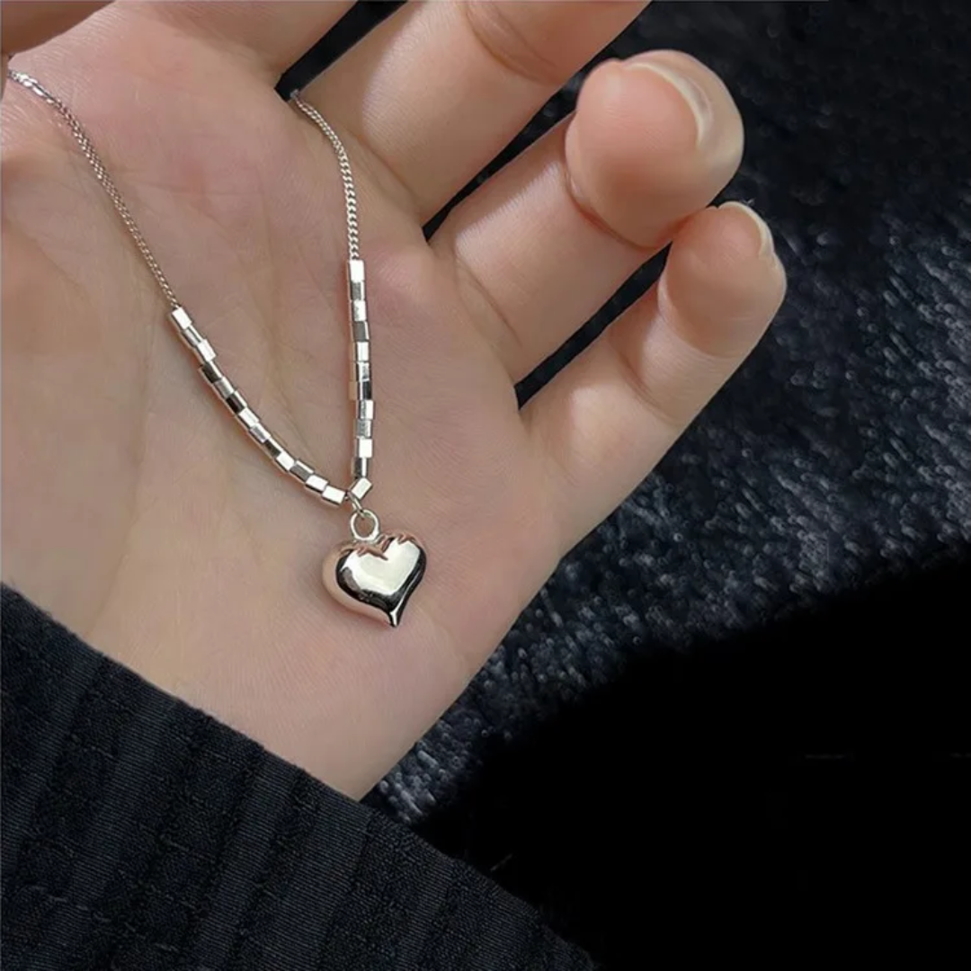 Stainless Steel Heart Necklace
