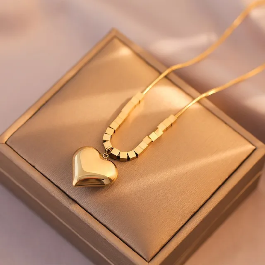 Stainless Steel Heart Necklace