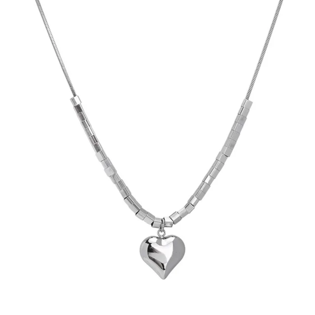 Stainless Steel Heart Necklace